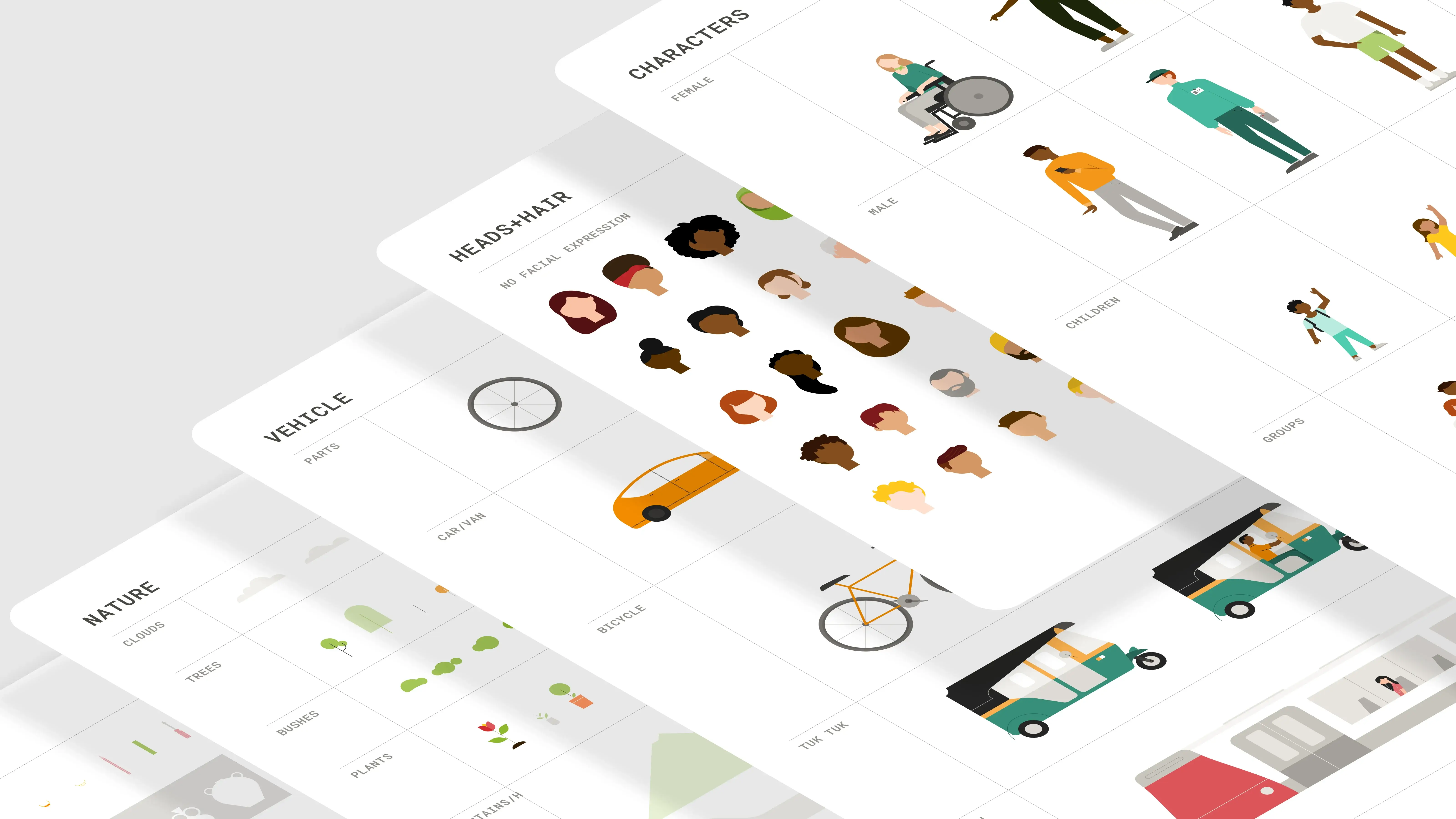 Mastercard illustration system details