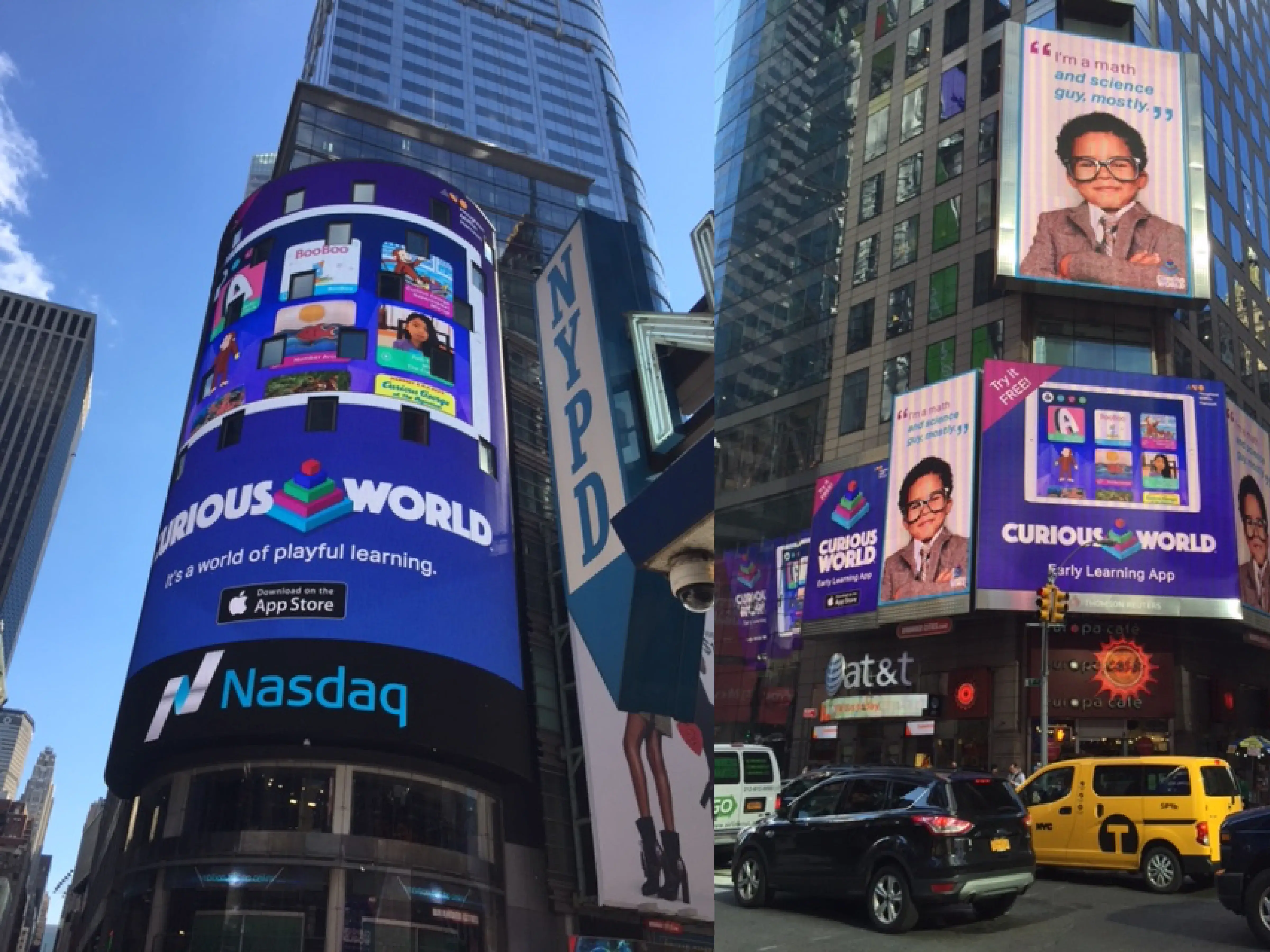 Curious World — NYC ad spot