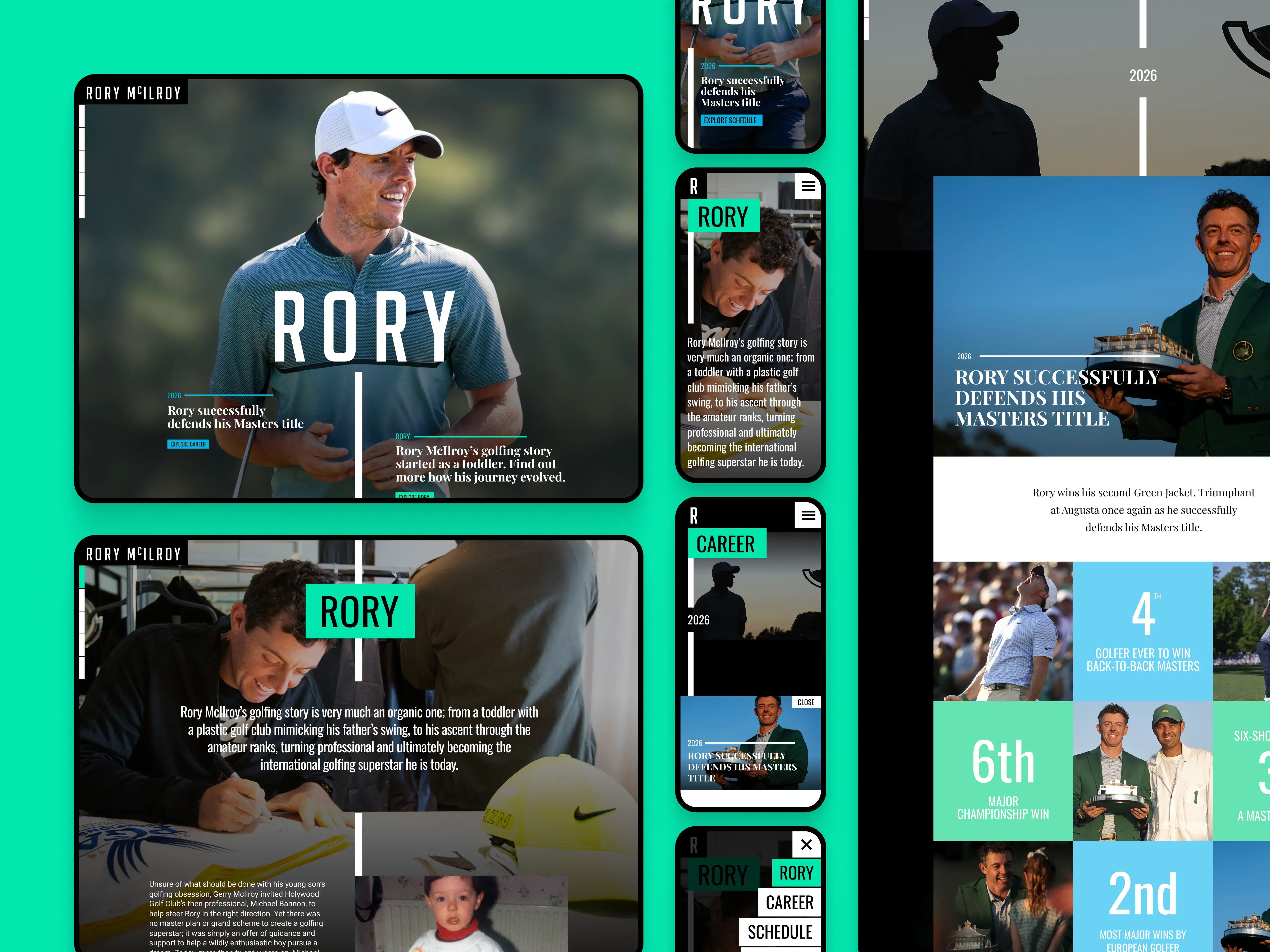 Rory McIlroy — all screens
